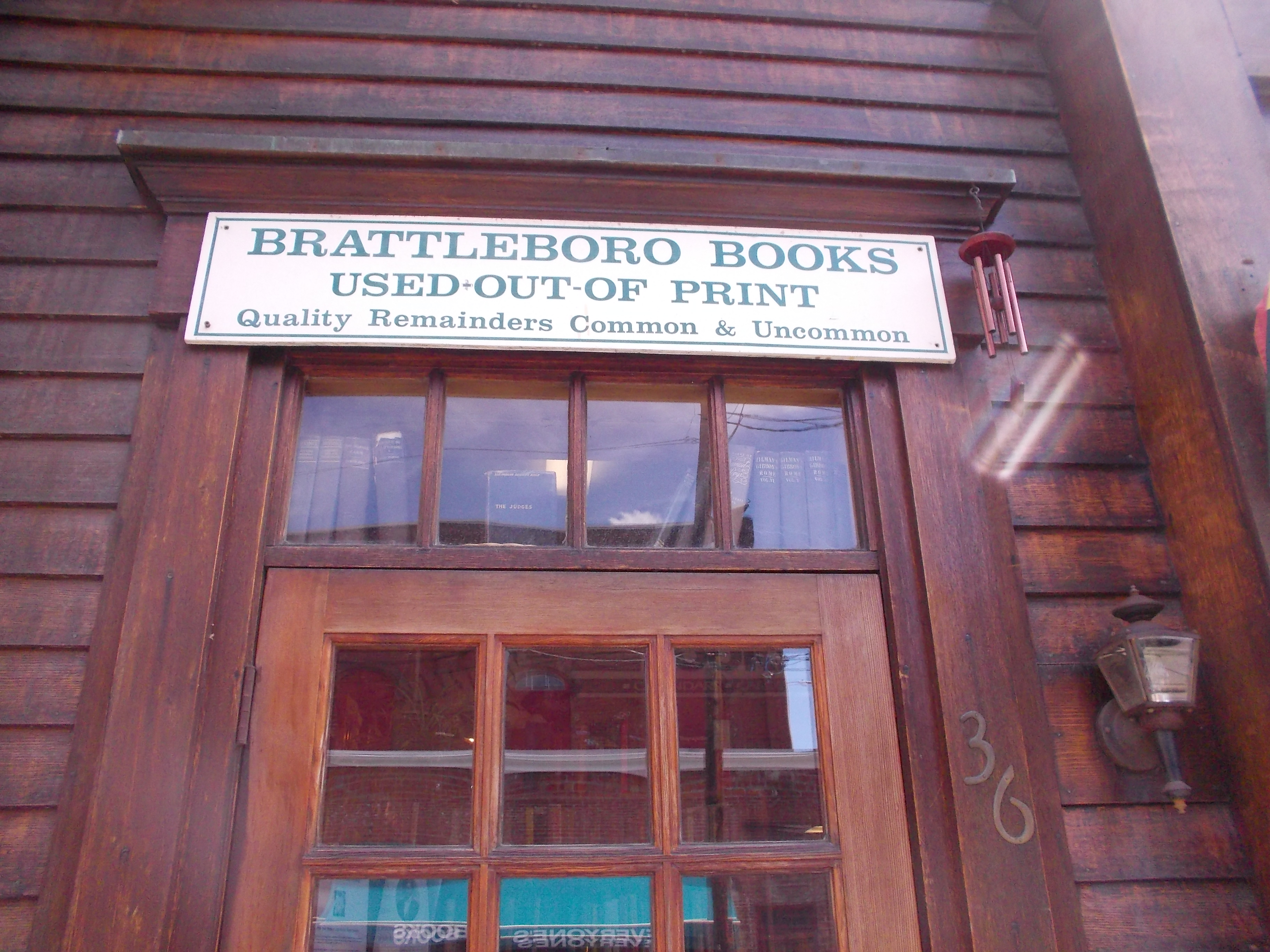 Brattleboro Books. 36 Elliot St. photo Jen Austin