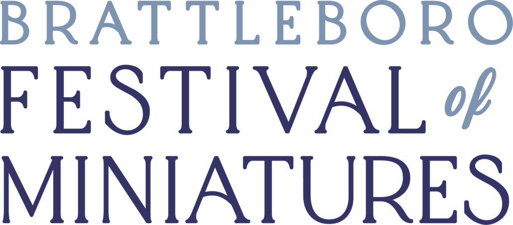 Blue Festival of Miniatures Logo
